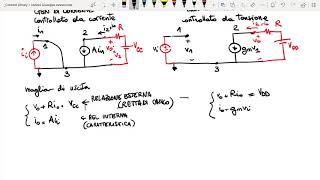 Transistor come generatori controllati di corrente  Lezione  Elettronica 2020 [upl. by Bradeord]