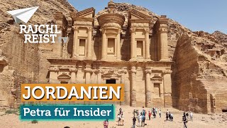 Jordanien intensiv Highlights und Geheimtipps im Weltwunder Petra [upl. by Iramo]