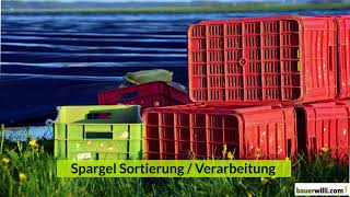 Spargelanbau mit Fußbodenheizung [upl. by Astor]