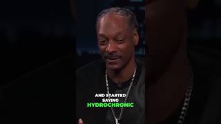 The origin of quotThe Chronic quotThe legendary Storyjimmy Kimmel snoop doggDr Dre chronichiphop [upl. by Alf582]