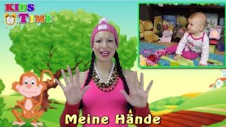 Meine Hände sind verschwunden  Kinderlied Fingerspiel  Tyske sange for børn [upl. by Coheman775]