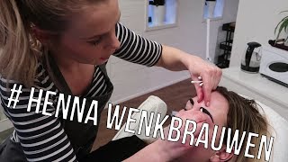 Vlog 17  Je wenkbrauwen kleuren met Henna [upl. by Harmon571]