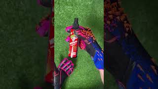 TikTok grip spray vs gloveglu MEGAgrip goalkeeper [upl. by Niran]