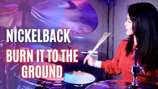 Nickelback  Burn It To The Ground DRUM  COVER By SUBIN [upl. by Enirehs]