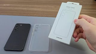 ⚠️Após 1 Ano de Uso  Capa Original Samsung Clear Case do Galaxy S23 5G [upl. by Auehsoj]