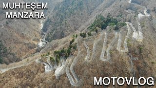 Muhteşem Manzaralar Eşliğinde Motovlog GÖL ŞELALE Efsane YOLLAR  Japonic [upl. by Reger]