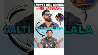 EMIWAY BANTAI DISS COMING FOR BADSHAH 📈🔥 emiwaybantai honeysingh badshah [upl. by Ociredef]