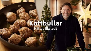 Köttbullar  julklassiker av Niklas Ekstedt [upl. by Mohorva]