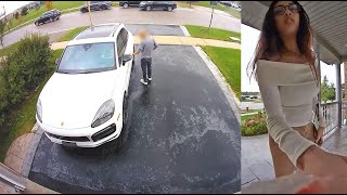 Woman steals Porsche runs over owner after responding to Mississauga Auto Trader ad [upl. by Aznofla463]