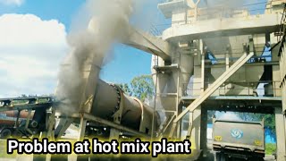 Problem at hot mix plant  asphalt batch mix plant  asphalt batch mix plant manufacturer in india [upl. by Dusza531]