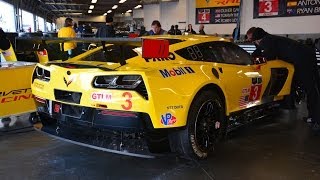 2015 Corvette C7R  On Track [upl. by Senalda]