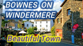 Bowness on Windermere Virtual Walk In Town gimbalwalkwithme [upl. by Ravens]