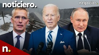 NOTICIERO Rusia responde a los ejercicios de la OTAN Putin da el primer paso y EEUU se irá de Irak [upl. by Hurty]