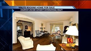 Former Knute Rockne home for sale [upl. by Lodge730]