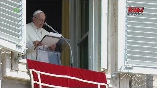 Anioł Pański z Ojcem Świętym Franciszkiem [upl. by Orlov807]