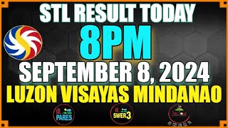 Stl Result Today 8pm MINDANAO September 9 2024 [upl. by Lorenzana]