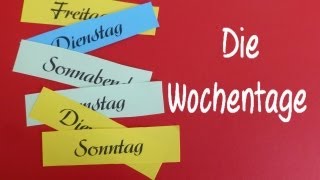 Learn German Die Wochentage [upl. by Libb]