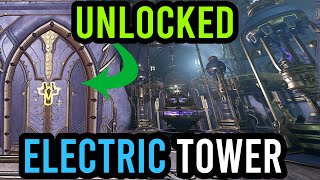 The Electric Tower Hidden Room Entrance  Dante Unbound Warframe [upl. by Lucia]