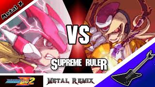 Megaman Zero 2  Supreme Ruler Elpizo Boss Battle Phase 1 Metal Remix [upl. by Larcher285]