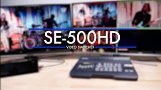 Datavideo SE500HD Tutorial 1 Getting Started [upl. by Llewsor]