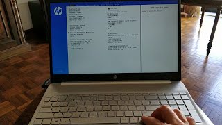 Como acceder al BIOS en un computador hp con windows 10 en 2024 [upl. by Oinotla]