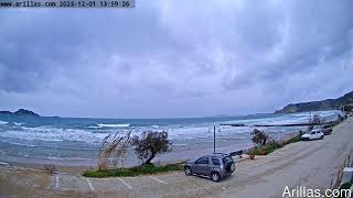 20231201 Arillas Corfu Live Webcam [upl. by Secrest]