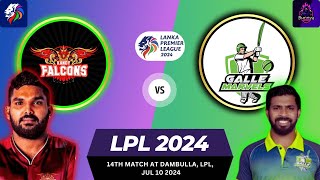 🔴 LPL Live Kandy Falcons Vs Galle Marvels Live  KFL vs GM Live  Lanka Premier League 2024 Live [upl. by Sotos]