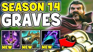 TARZANED TRIES SEASON 14 GRAVES FOR THE FIRST TIME NEW ITEMS NEW MAP [upl. by Berny103]