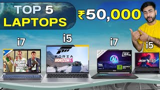 Top 5 Gaming laptops Under 50000  Under 50k gaming laptop 2024 [upl. by Southworth142]