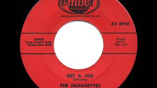 1958 HITS ARCHIVE Get A Job  Silhouettes a 1 record [upl. by Abigale387]