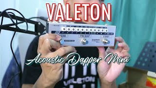 VALETON ACOUSTIC DAPPER MINI Review [upl. by Anny]