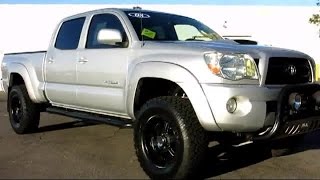 2008 Toyota Tacoma Double Cab Sport Trd Lifted 4x4 certified Sacramento Redding Reno San Franc [upl. by Rojas]