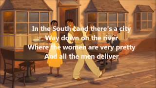 The Princess And The Frog Down In New Orleans Lyric Video [upl. by Careaga]