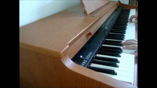 Eurovision 2015 on the Piano Latvia  Aminata  Love injected by Korjun [upl. by Nnanerak87]