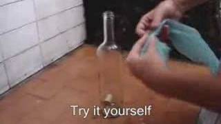 Removing a cork from the bottle trick [upl. by Belda49]