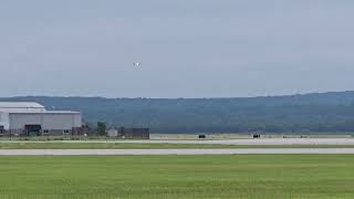 Allegiant Air 3450 landing at TVC Cherry Capitol Airport in Traverse City MI 62124 [upl. by Pugh]