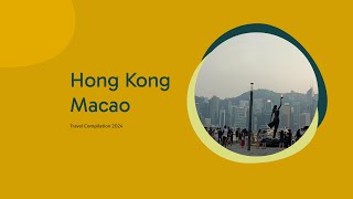 Viaje de Hong Kong 2024 [upl. by Garvy]