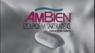 Ambien Commercial  60 second  Works like a dream 2000 [upl. by Sible]