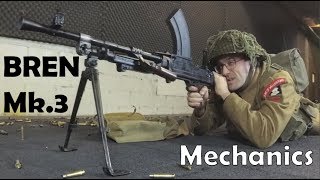 Lightweight 303 British BREN Mk3 LMG Mechanics [upl. by Daniela]