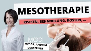 Jünger aussehen mit der Mesotherapie [upl. by Alper706]