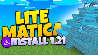 How To Download amp Install Litematica 121  Schematica for Minecraft [upl. by Ludie]