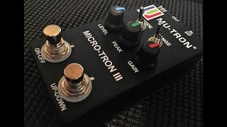 MuTron Micro Tron III  Short Demo [upl. by Utimer]