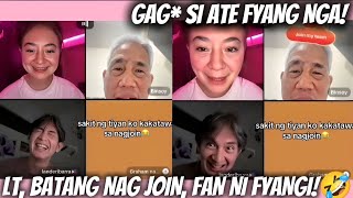 Fyang Smith Lander Ibarra at Binsoy Namoca LAUGHTRIP sa batang nag join sa live fan ni Fyang [upl. by Llerraj]