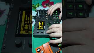 Guitar sample in slice and repitch mode on the elektron digitakt sampler lofibeats [upl. by Fortier]