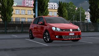 ETS2 Boris Alelsovs Volkswagen Golf GTI 35 Trip to Verona 🇮🇹 PT2 [upl. by Gnod56]