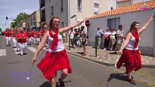 Festival de Fanfares Olonne sur Mer Le défilé 2018 [upl. by Friedly]