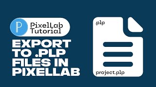 How to export PixelLab projects to plp files [upl. by Mimi]