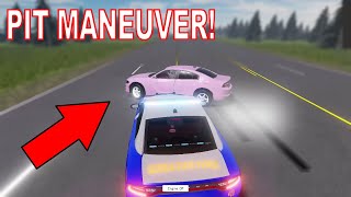 Police Chases and Pit Maneuvers in Georgia Roleplay Roblox [upl. by Nunes]