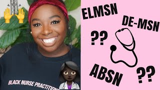 ACCELERATED NURSING PROGRAMS… why you should do it  ABSN  DEMSN ELMSN [upl. by Garrick]