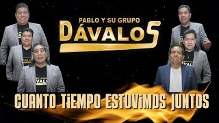 Pablo y su Grupo Dávalos “CUANTO TIEMPO ESTUVIMOS JUNTOS” En El Bunker De Charly Abrego [upl. by Neved412]